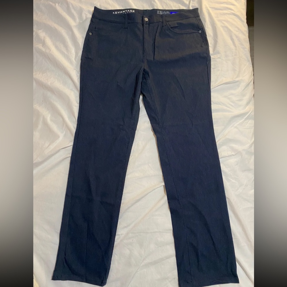 Izod Advantage Performance Jeans Straight Fit New Without Tags 36 X 32